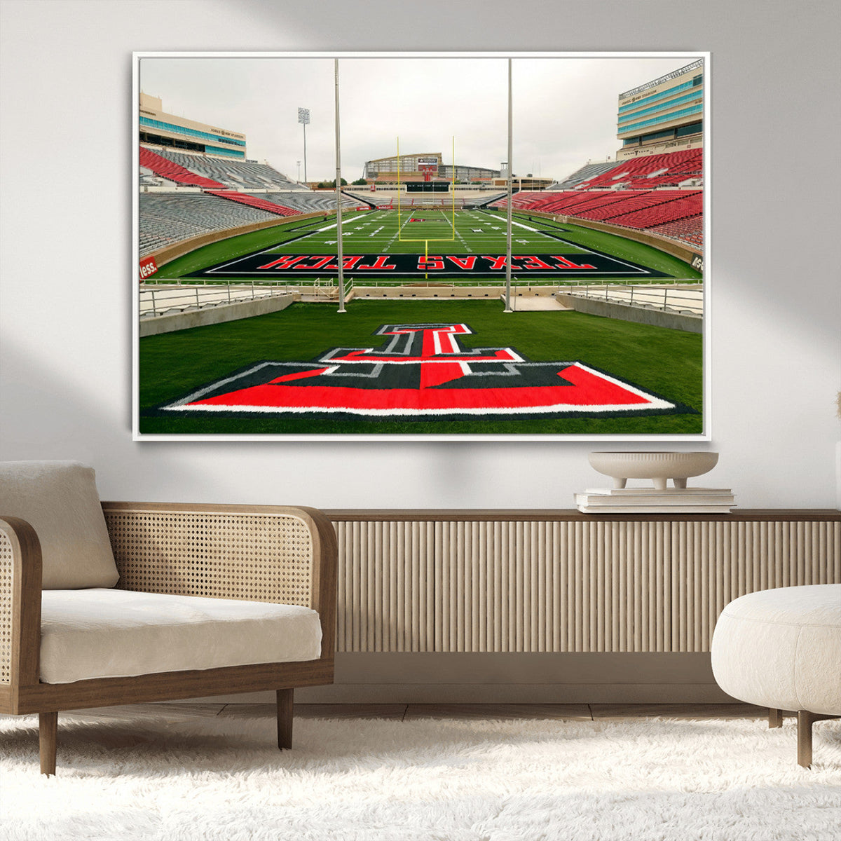Texas Tech Red Raiders Football Team Print - Lubbock Jones