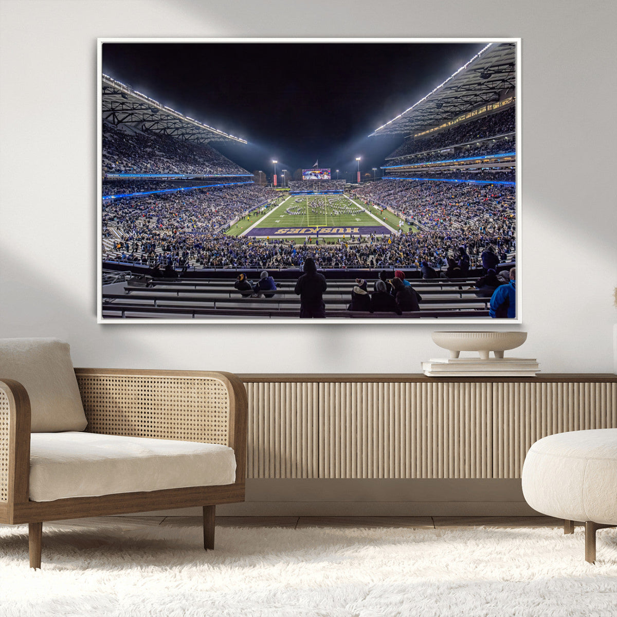 The University of Washington Huskies Football Team Print -