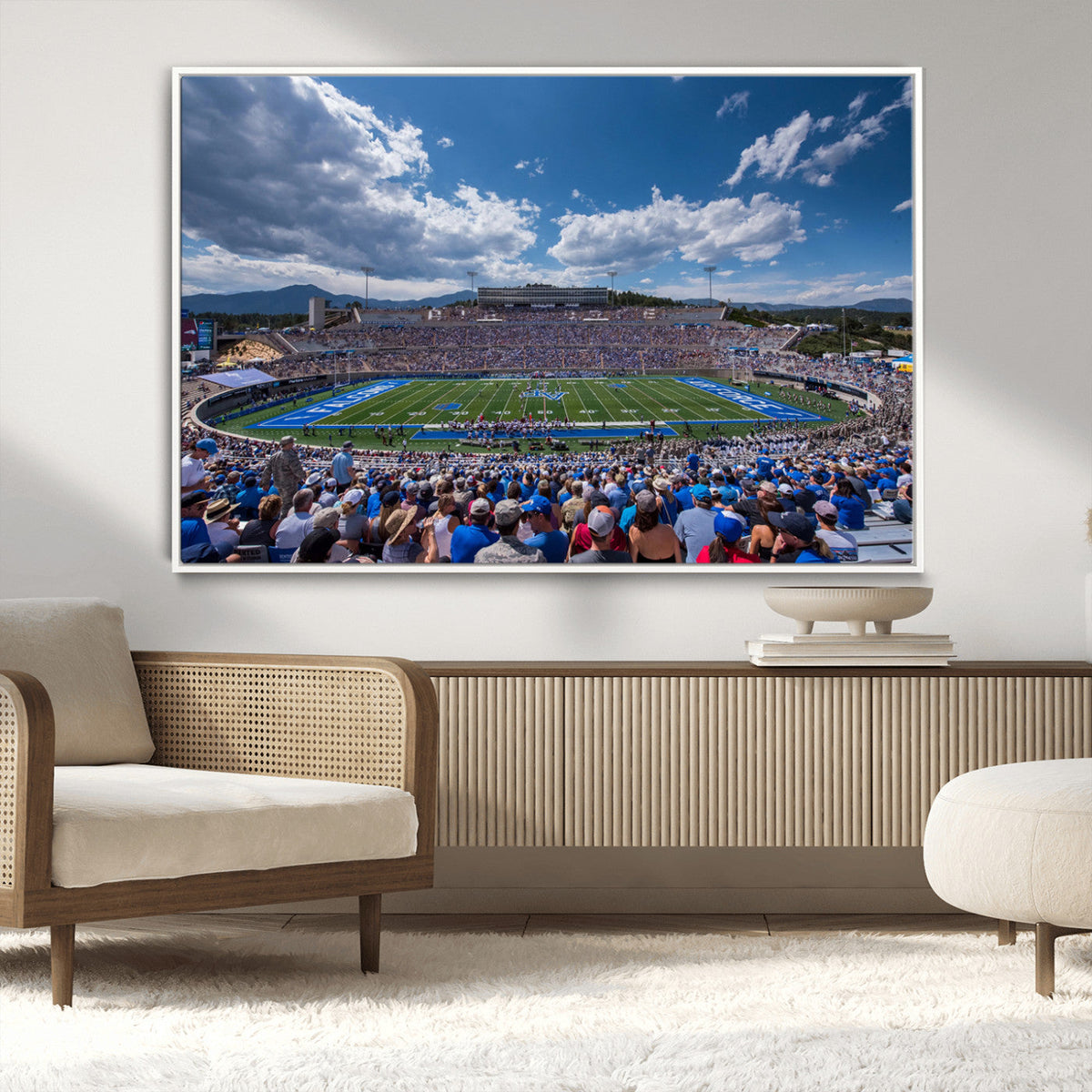 Air Force Falcons Football Team Print - Colorado Springs