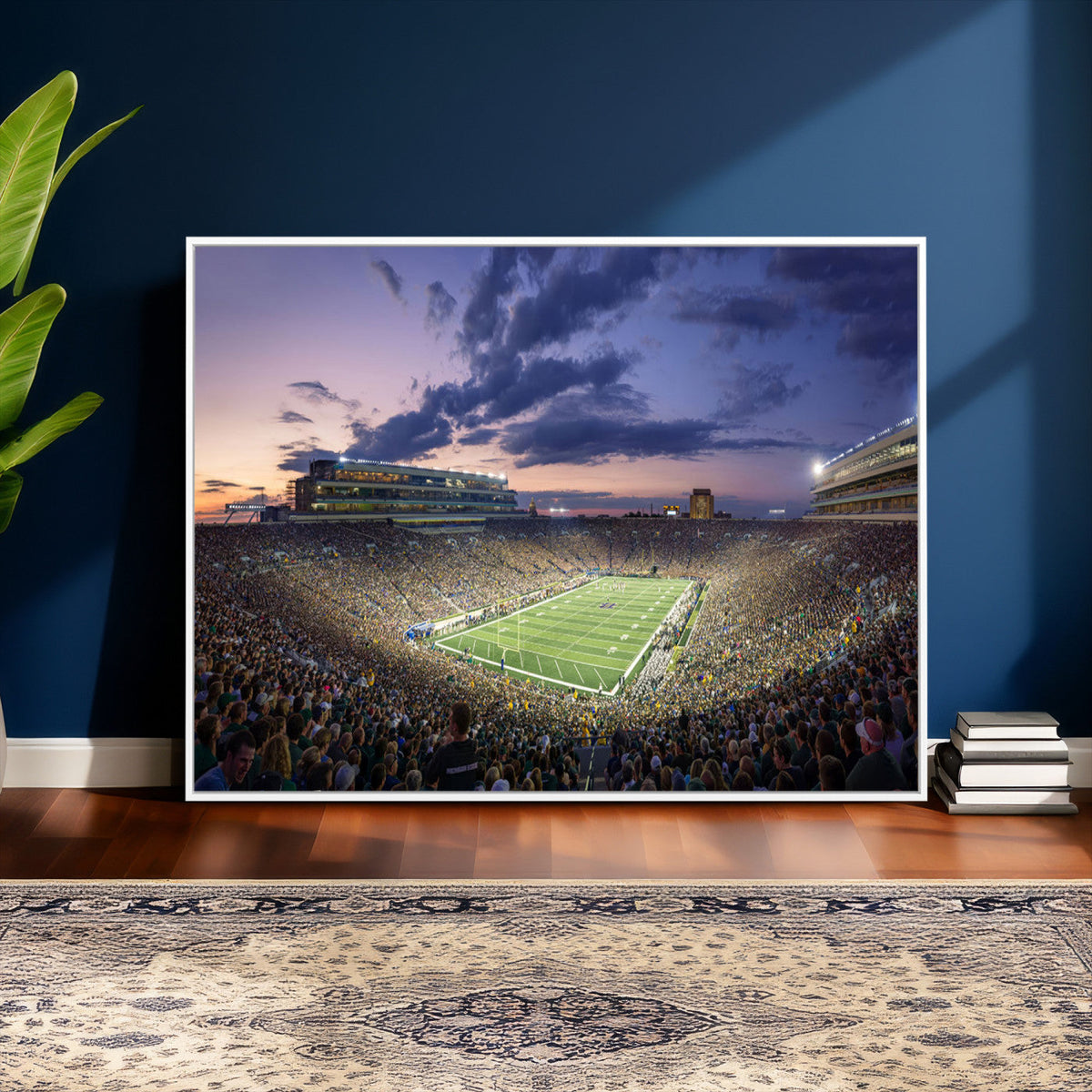 Notre Dame Fighting Irish Football Team Print - Notre Dame