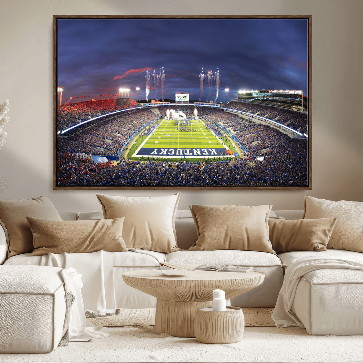 Kroger Field Canvas Wall Art - Kentucky Stadium Wall Art