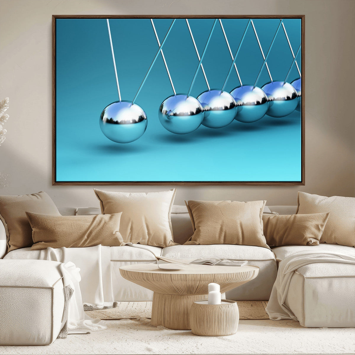 Newton Wall Art Canvas Print