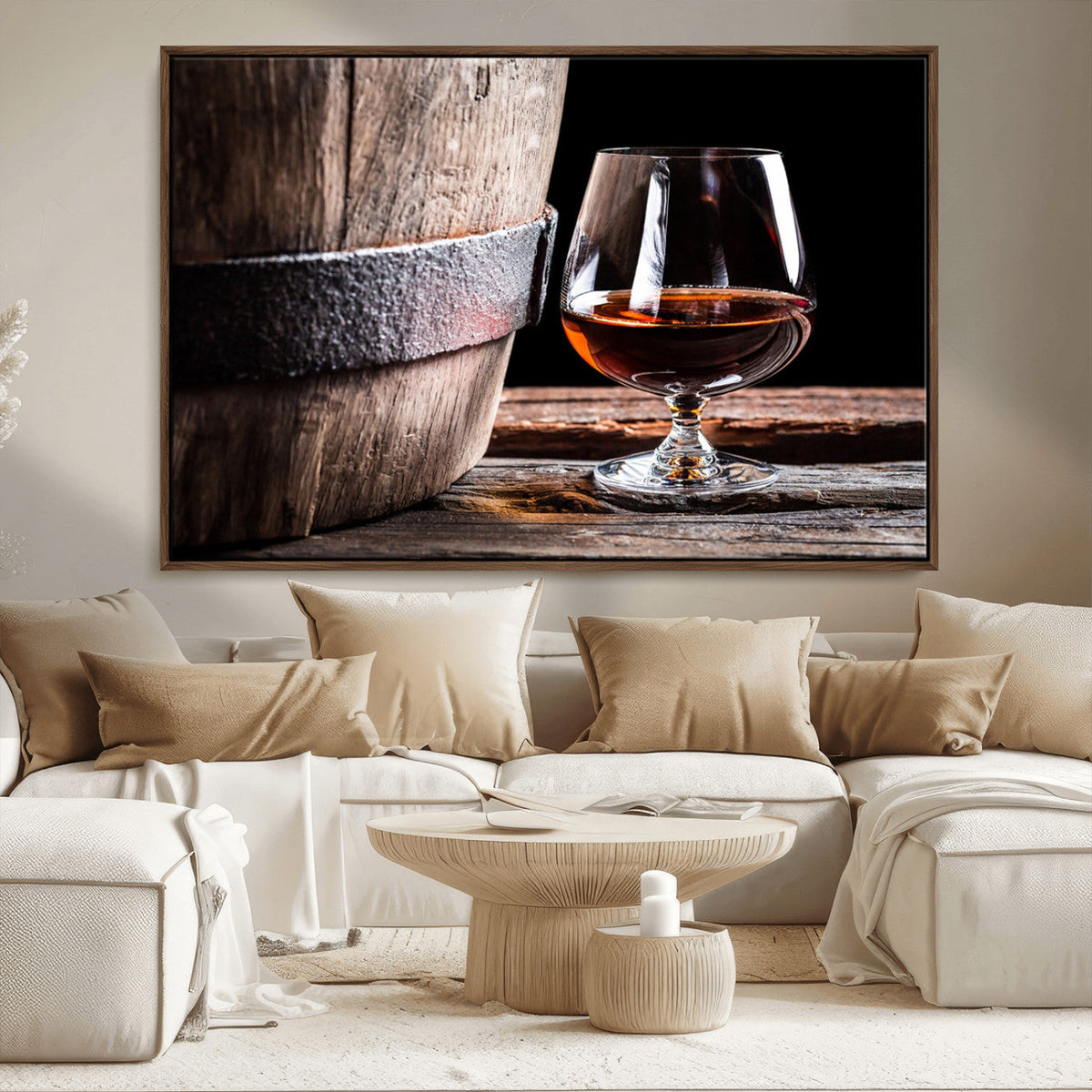 Scots Whiskey Wall Art Canvas Print