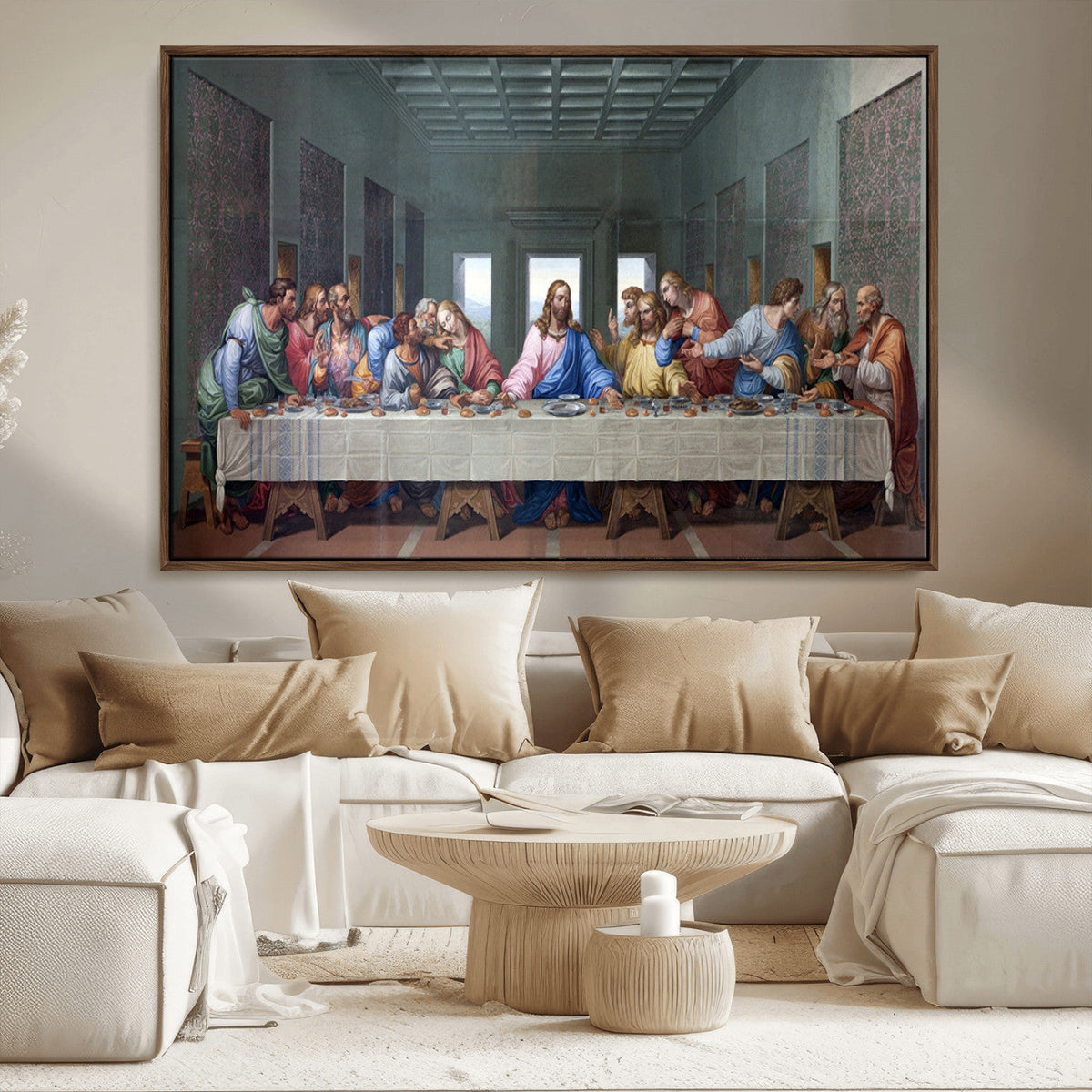 The Last Supper Multi Panel Canvas Wall Art