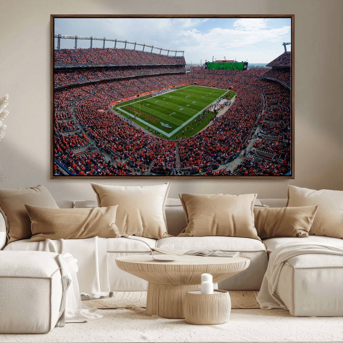 Denver Broncos Football Team Print - Empower Field Mile High