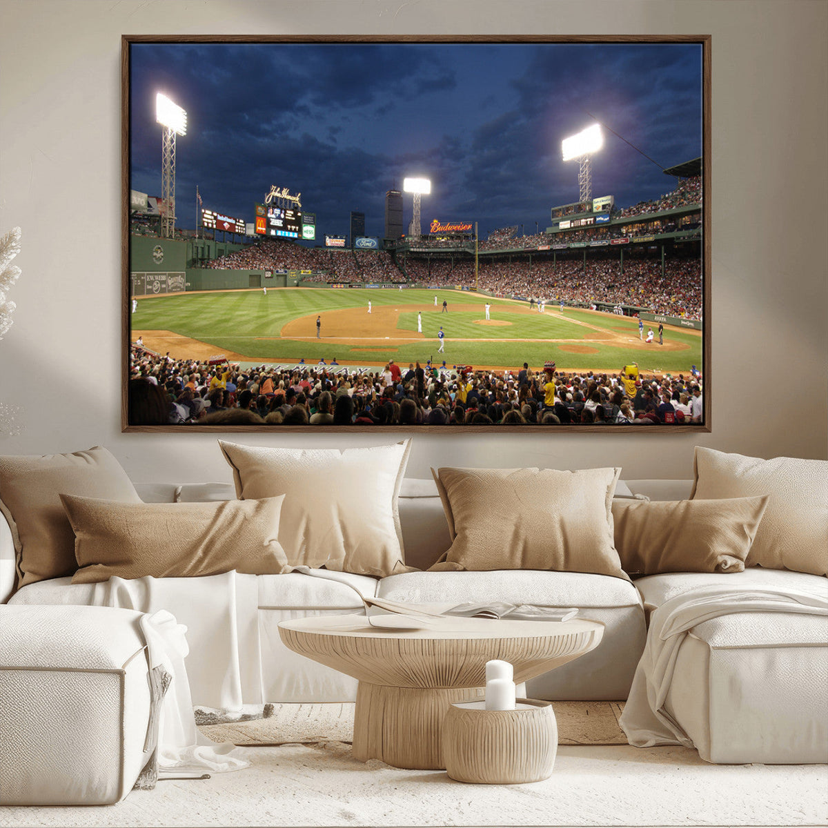 Boston Red Sox Baseball Team Print Canvas - Massachusetts