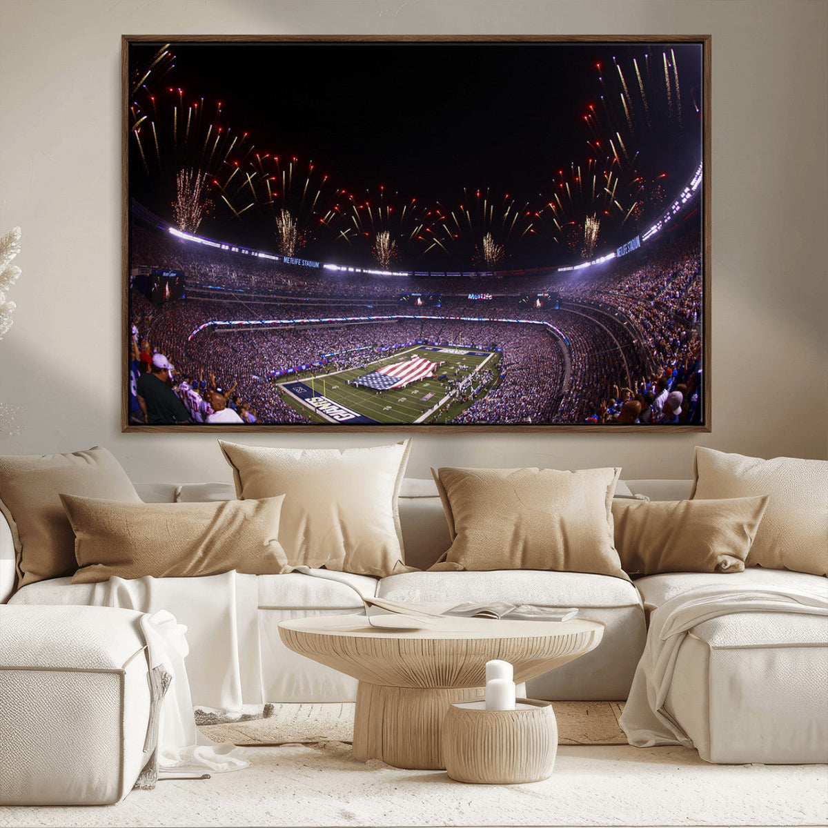 New York Giants Football Team Print - East Rutherford