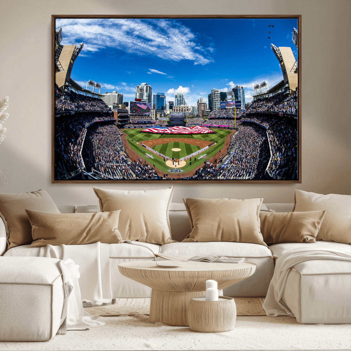 San Diego Padres Baseball Team Print - Petco Park Stadium