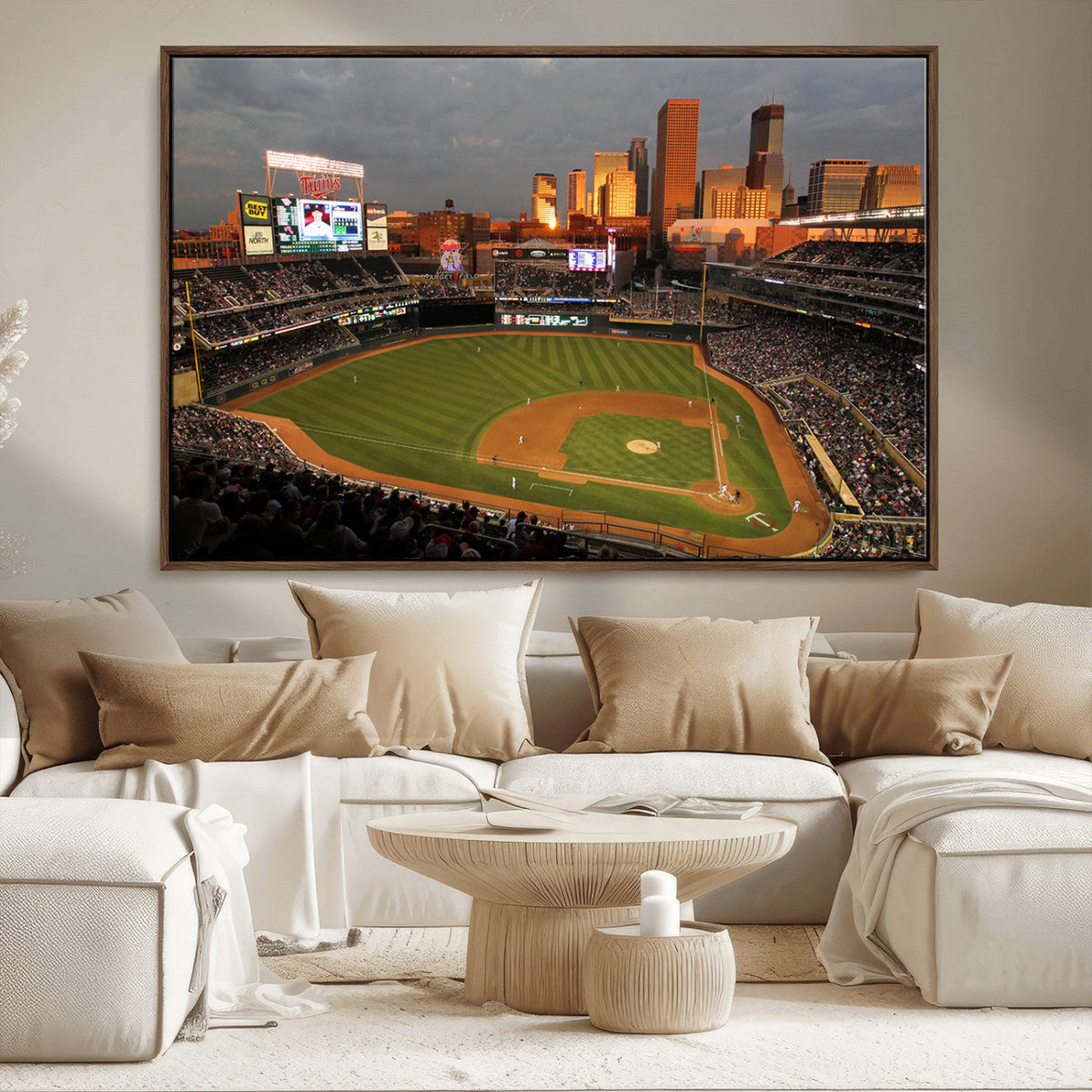 Minnesota Twins Baseball Team Print - Minneapolis Target