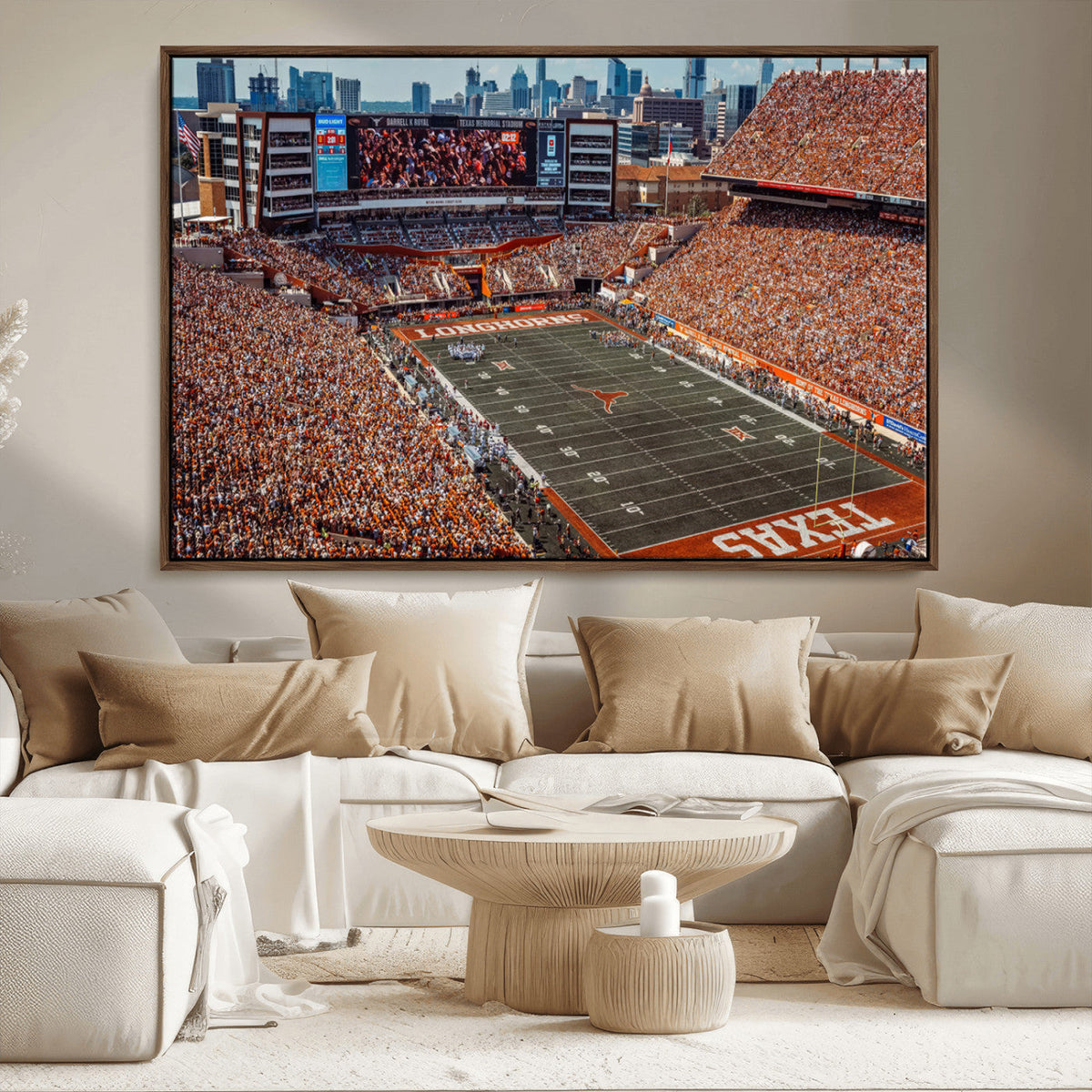 University of Texas Longhorns Football Team Print - Austin