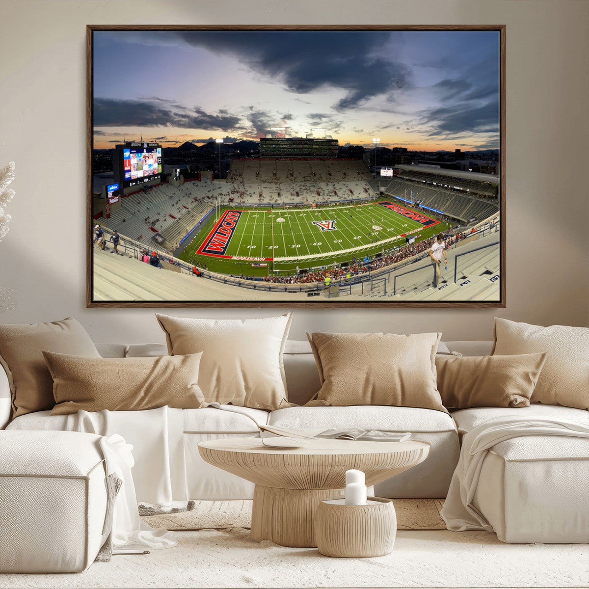 Arizona Wildcats Football Team Print - Tucson Arizona