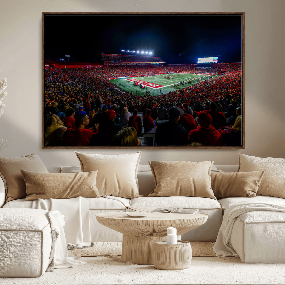 Rutgers Scarlet Knights Football Team Print - SHI Stadium,