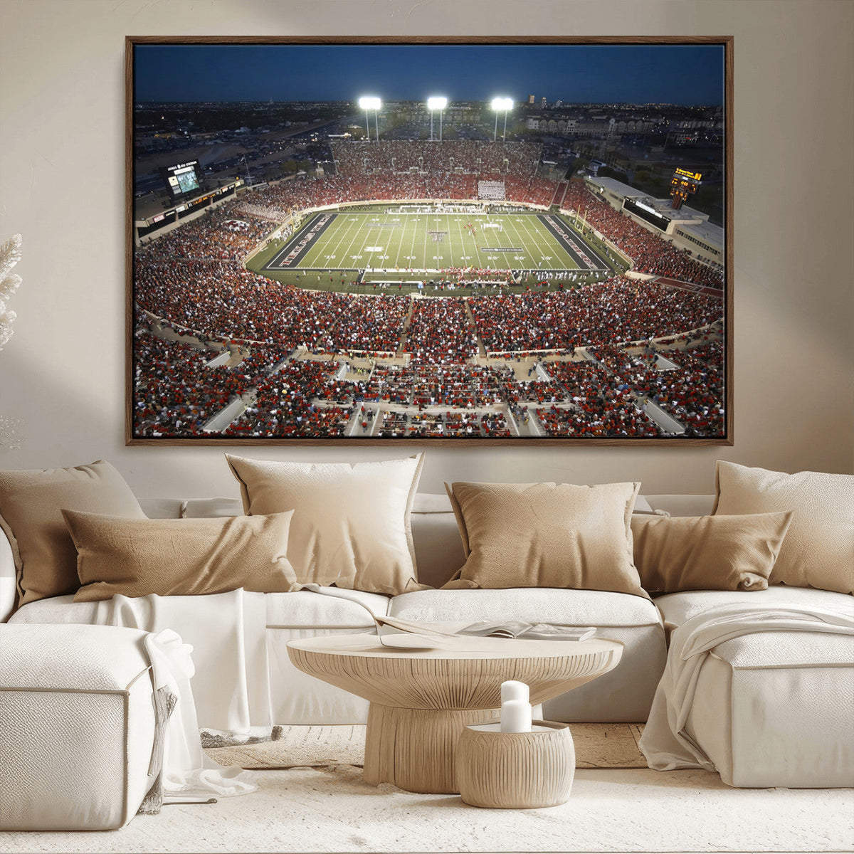 Texas Tech Red Raiders Football Team Print - Lubbock Jones