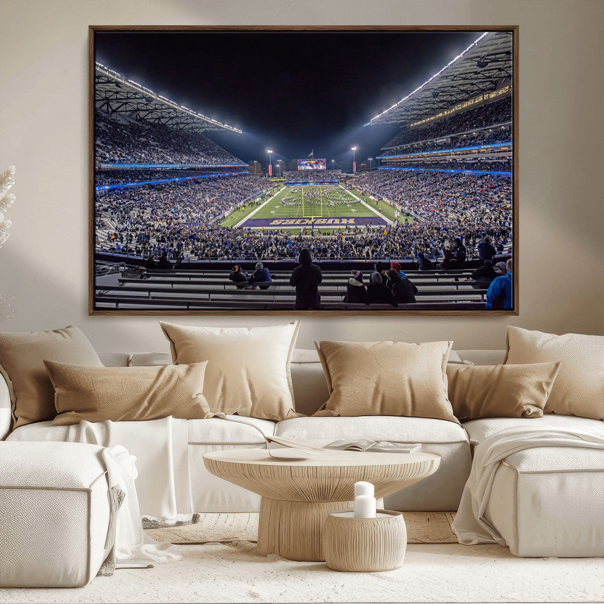 The University of Washington Huskies Football Team Print -