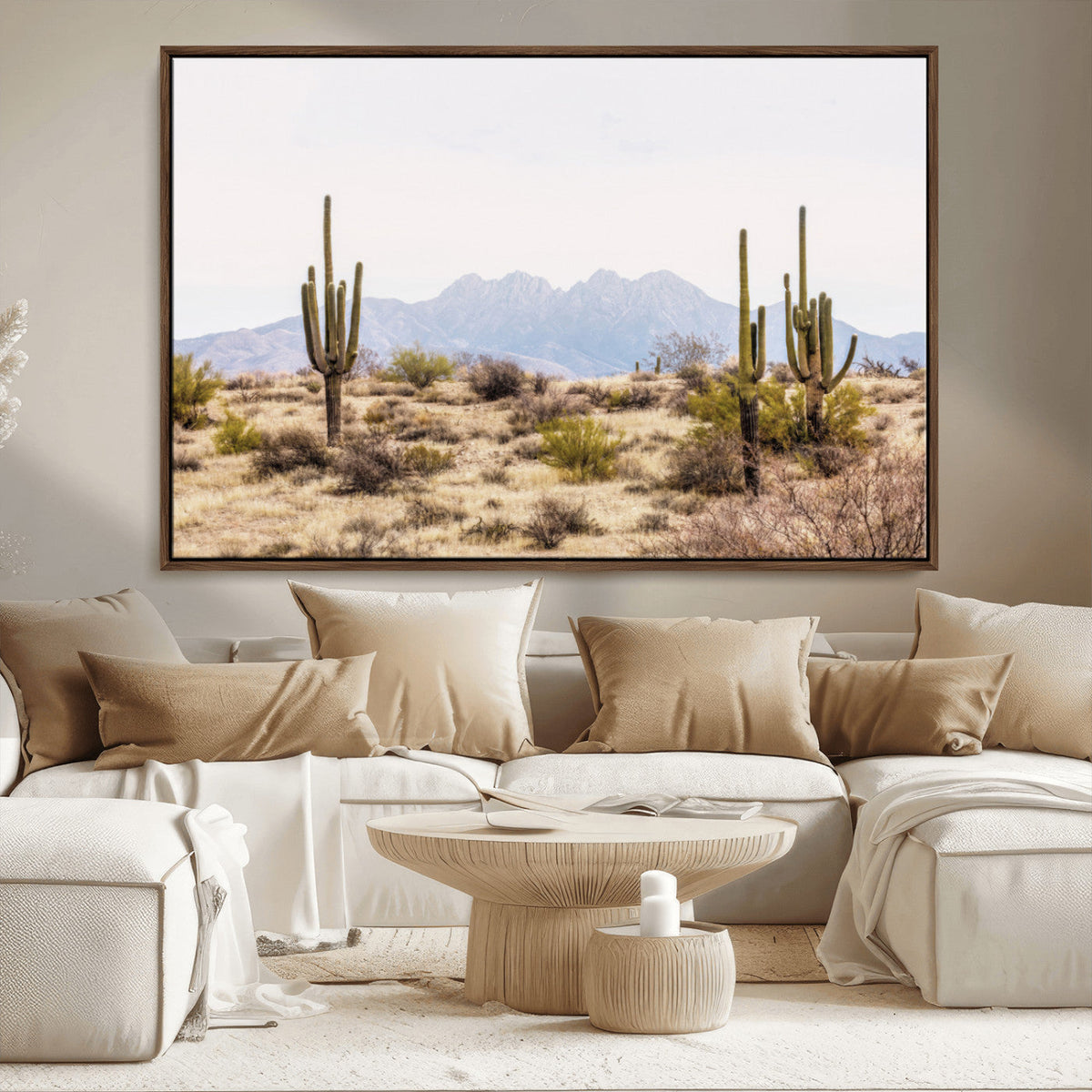 Arizona Desert Wall Art Print | Arizona Desert Canvas Print