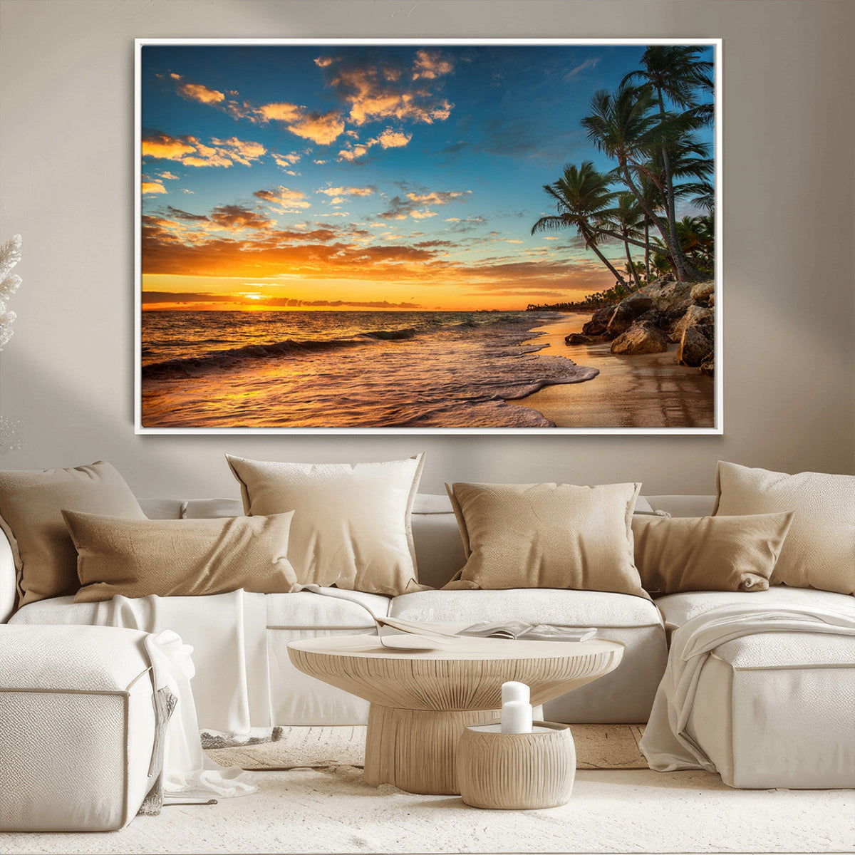 Sunset Wall Art Canvas Print
