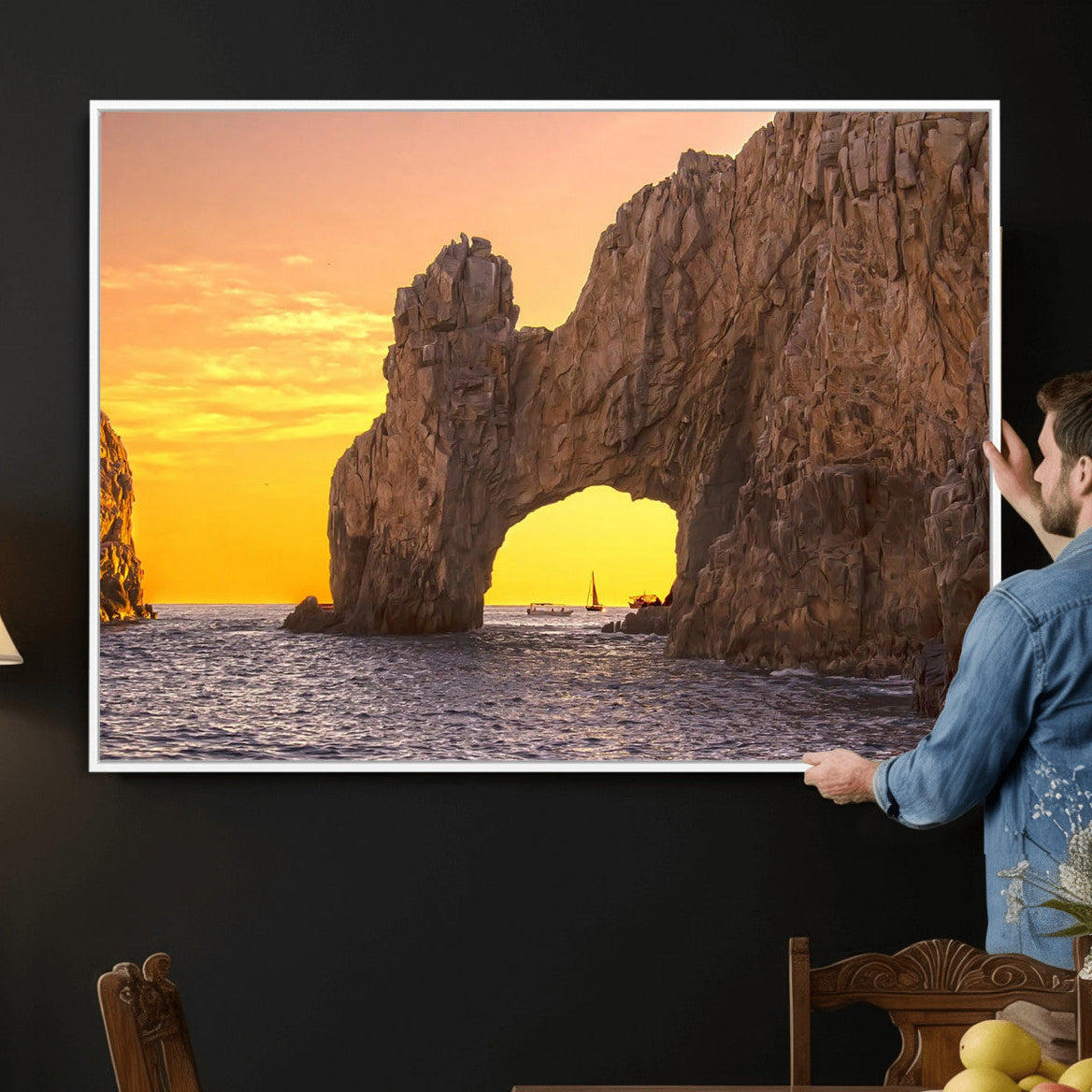 El Arco Cabo San Lucas Ocean Arch Wall Art Canvas Print