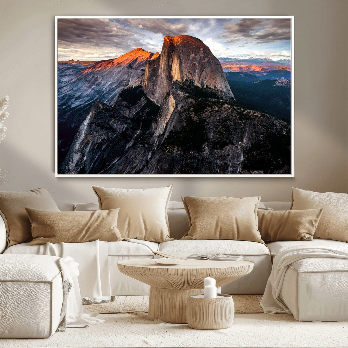 Half Dome Yosemite Wall Art – Majestic Mountain Landscape