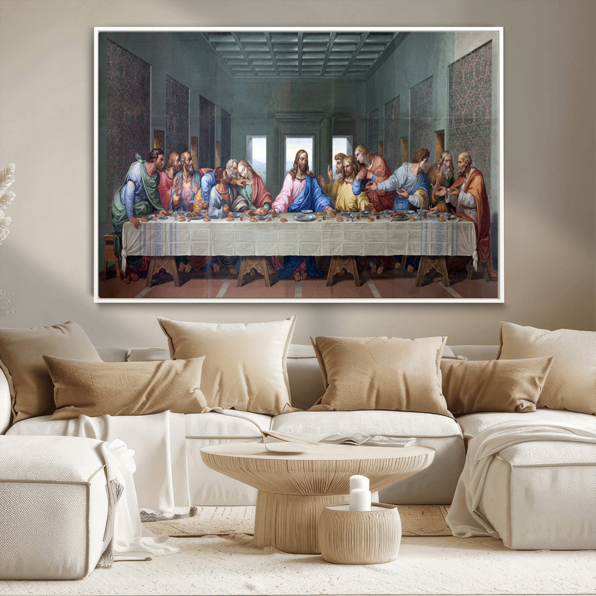 The Last Supper Multi Panel Canvas Wall Art