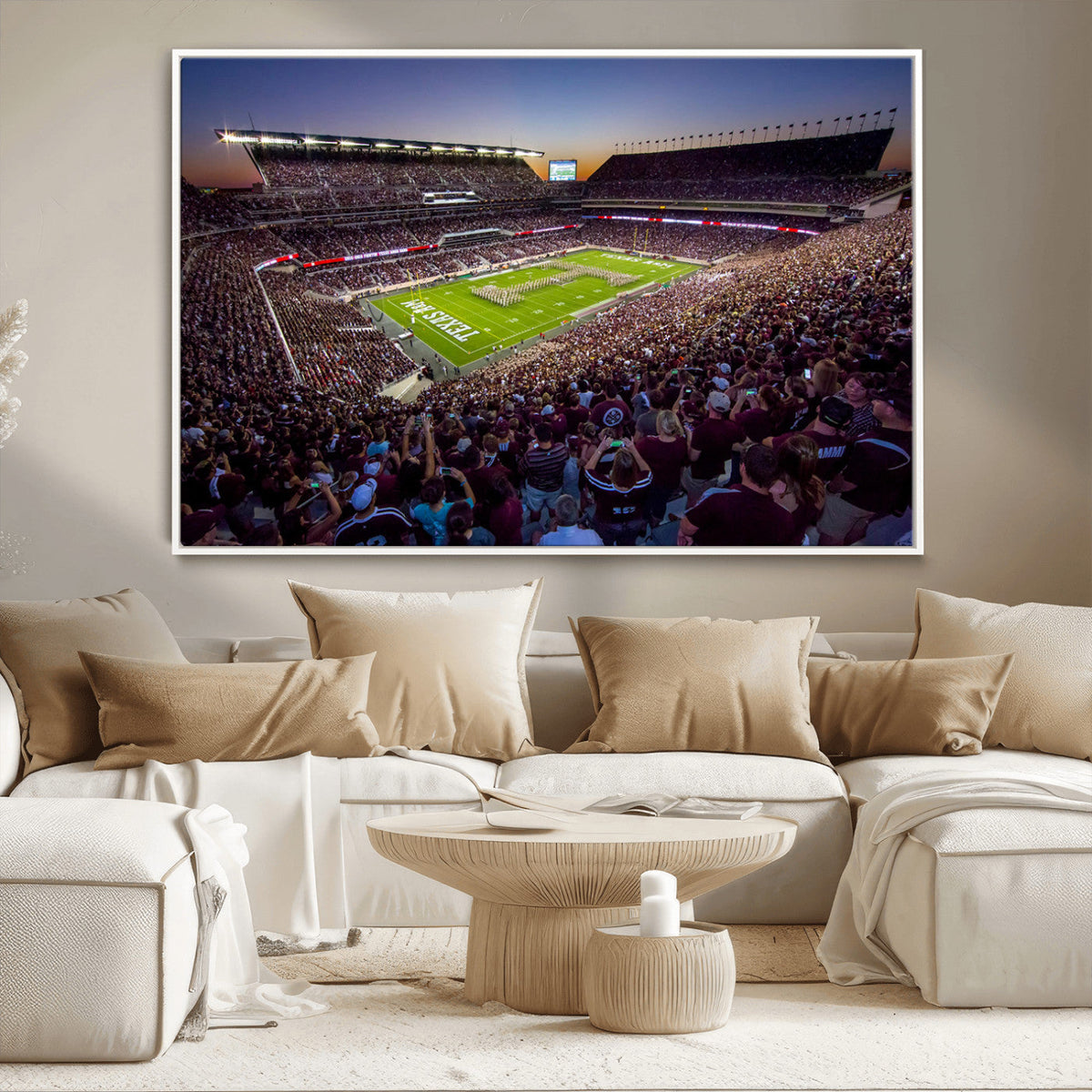 Texas A&M University Aggies Football Team Print - College