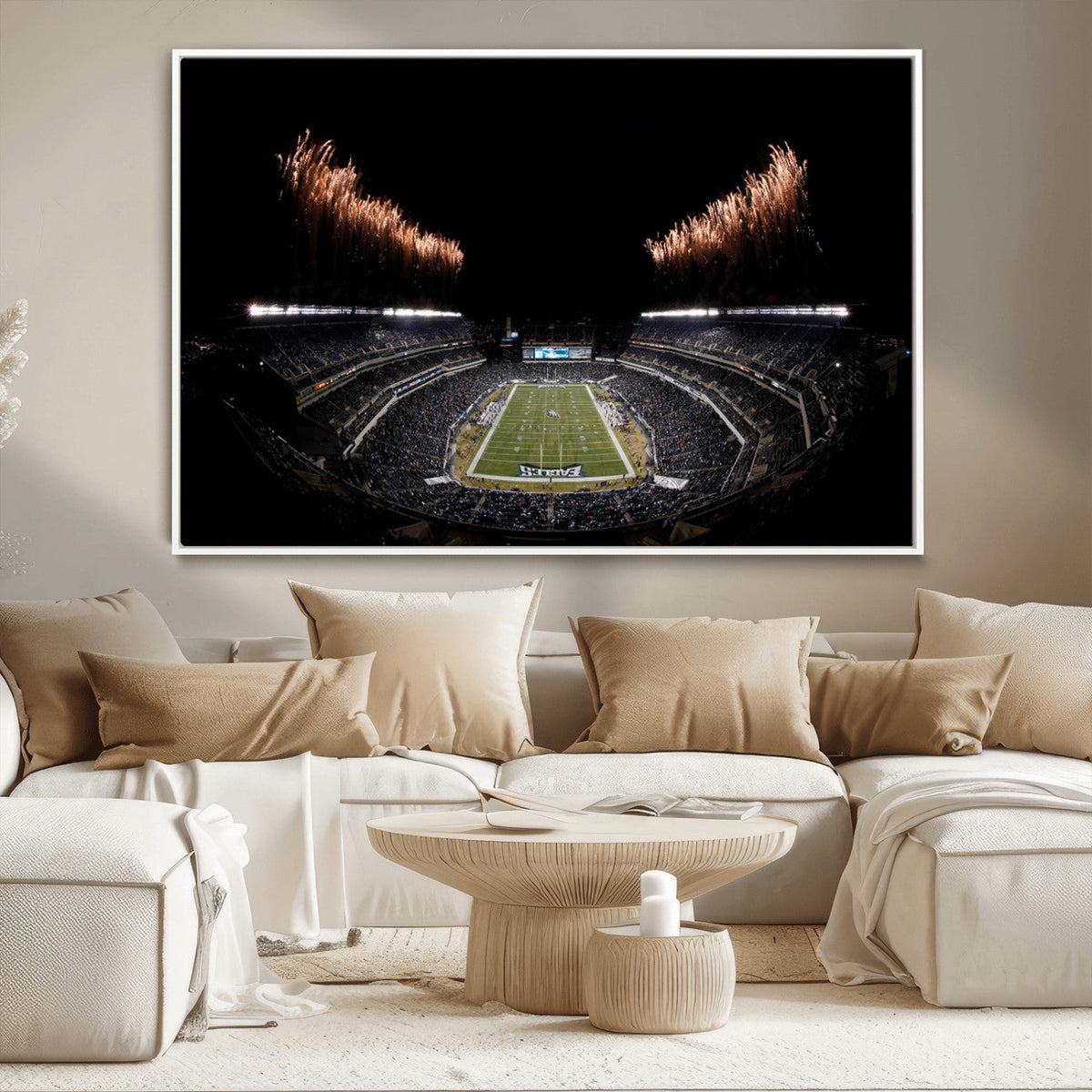 Eagles Field Stadium Wall Art | Philadelphia Eagles Football