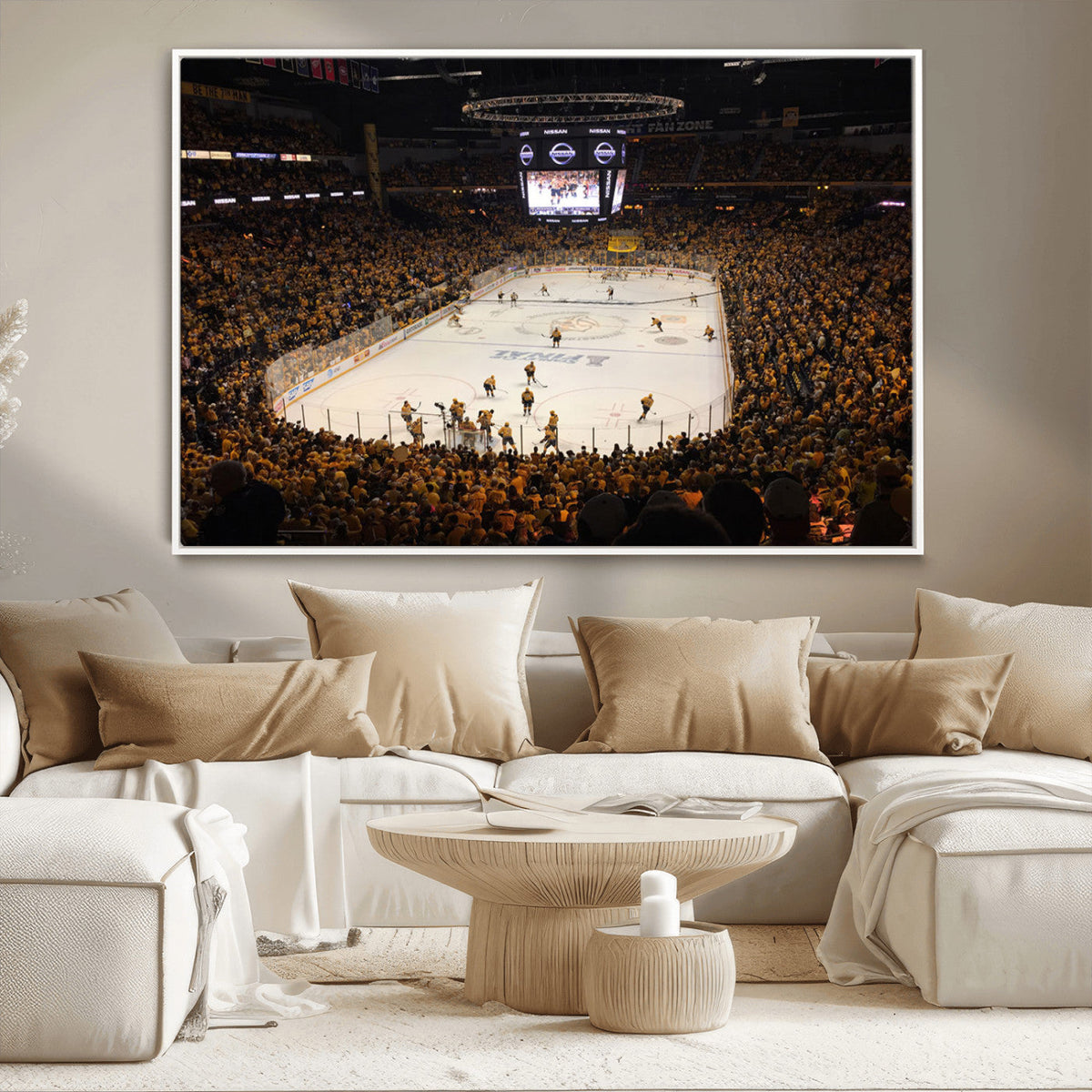 Bridgestone Arena - Nashville Predators Hockey Team Print -