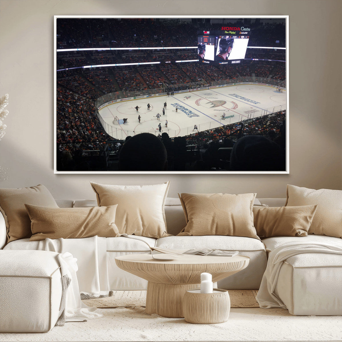 Honda Center California Anaheim Ducks Hockey Stadium Wall