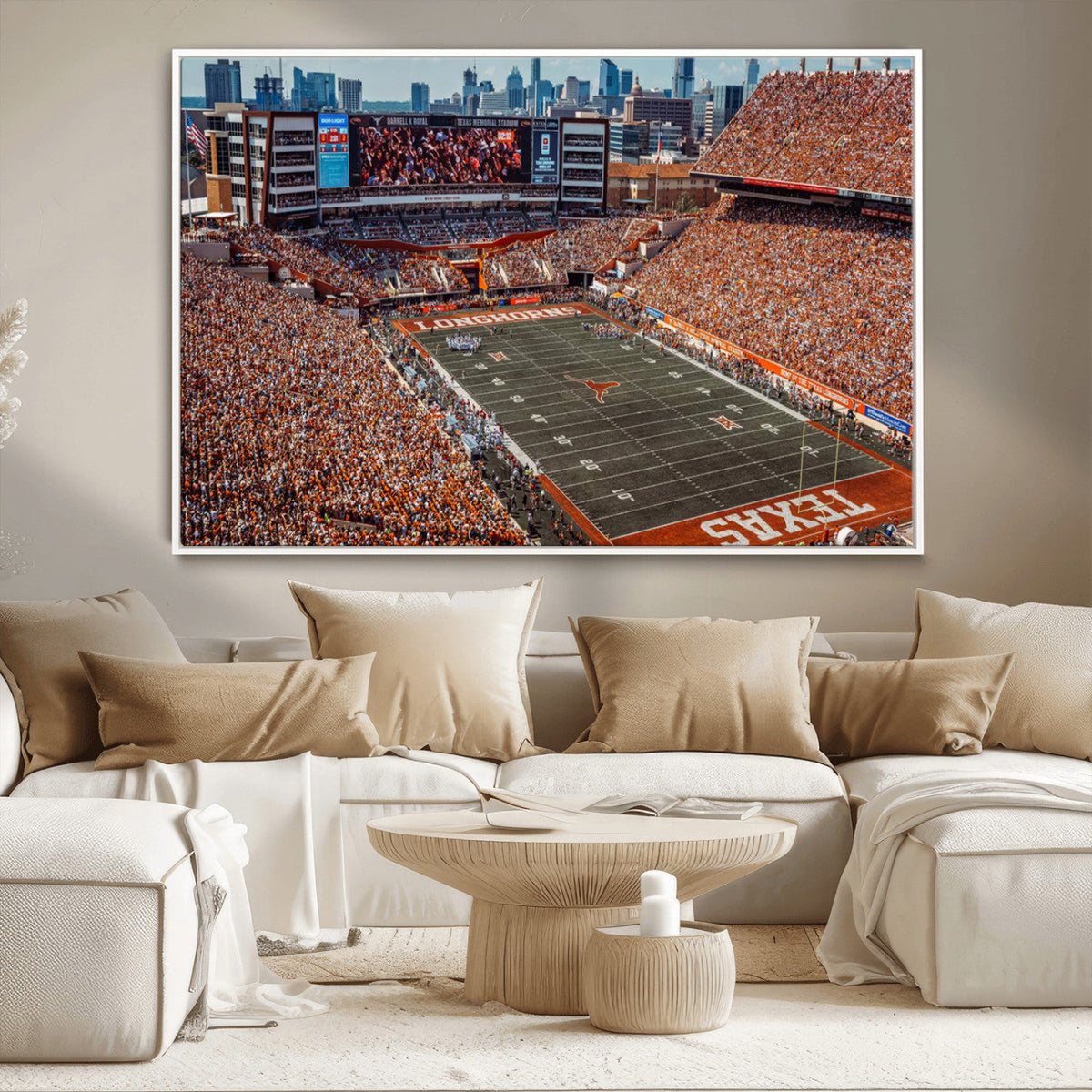 University of Texas Longhorns Football Team Print - Austin