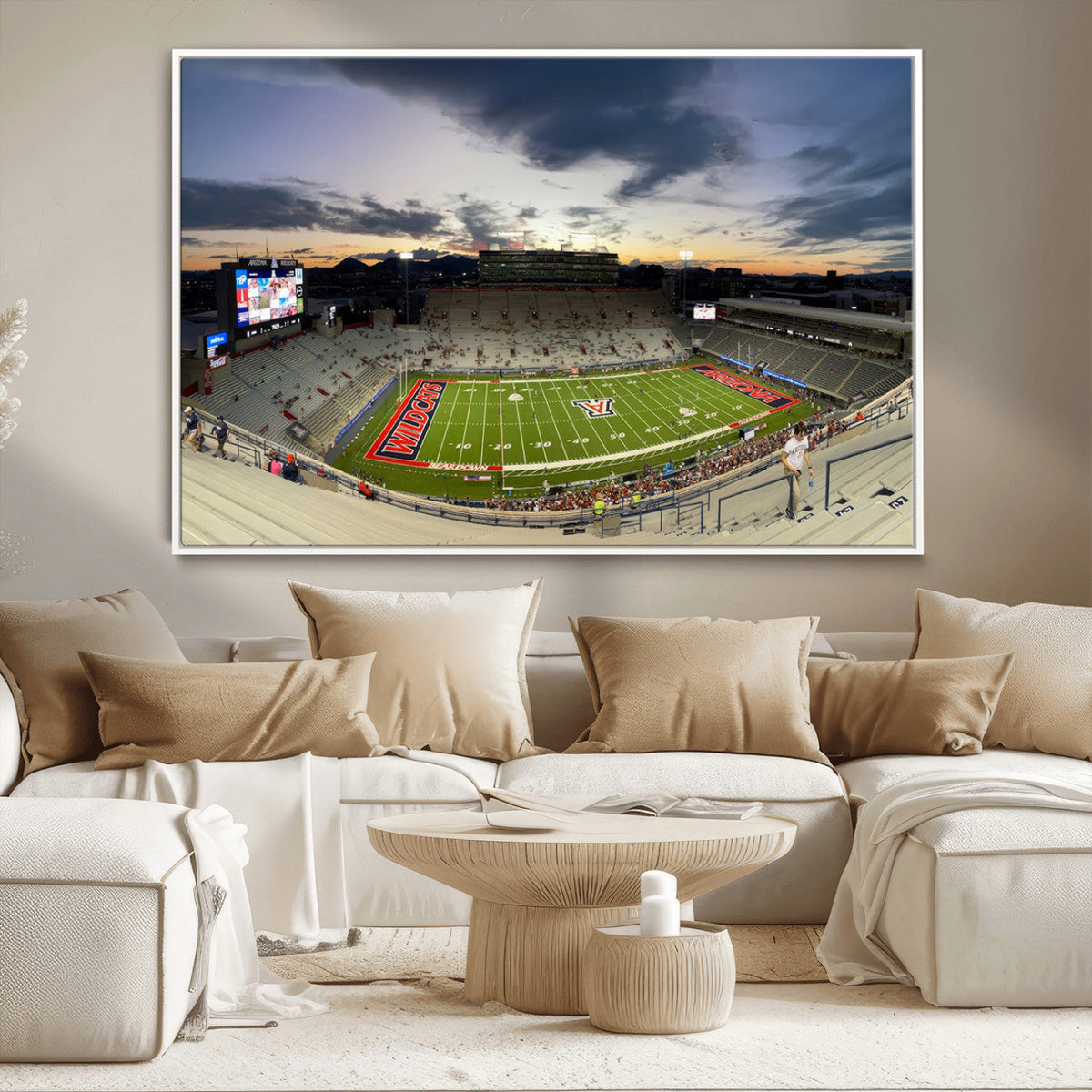 Arizona Wildcats Football Team Print - Tucson Arizona