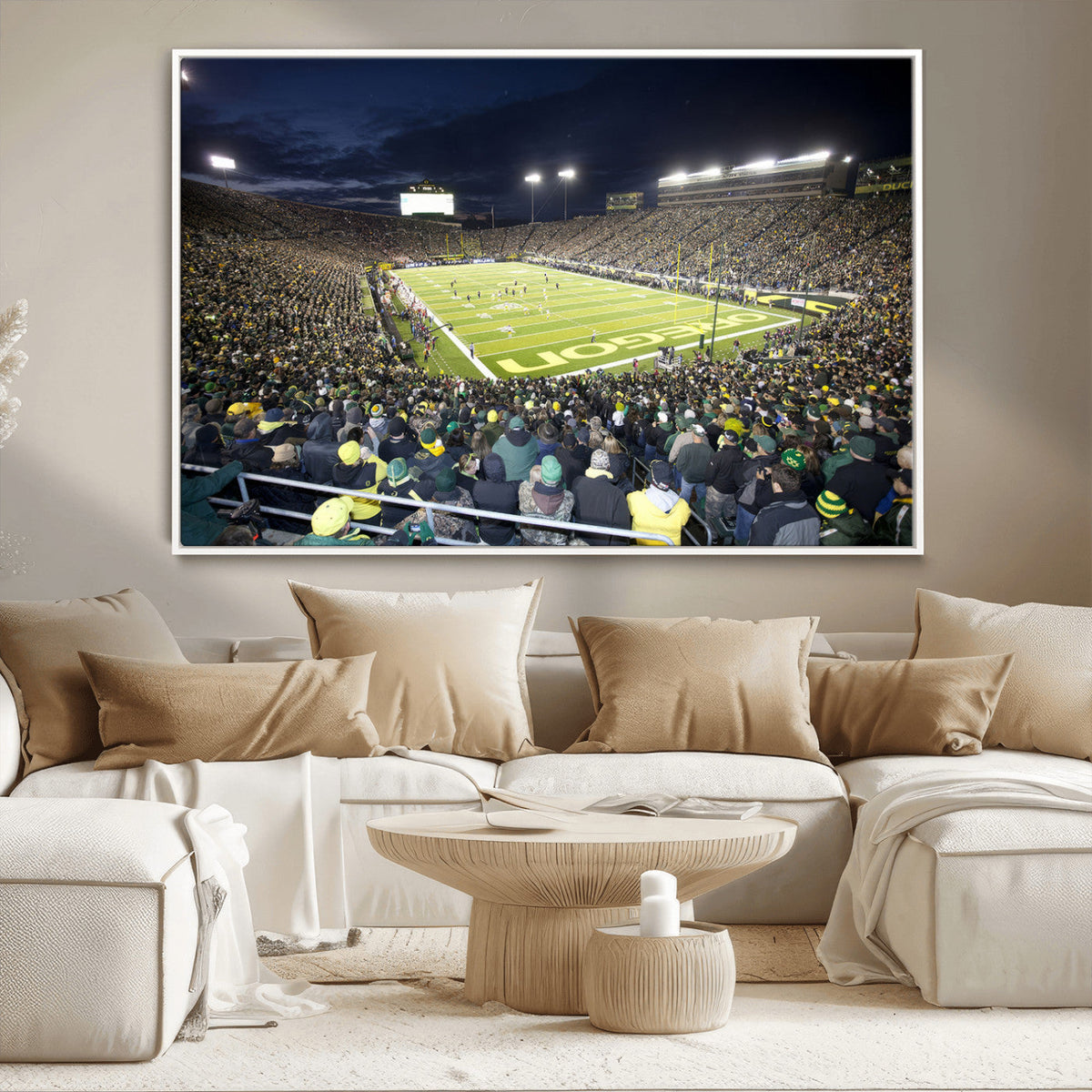 University of Oregon Ducks Football Team Print - Eugene