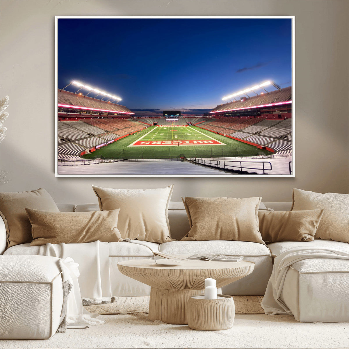 Rutgers Scarlet Knights Football Team Print - Piscataway SHI