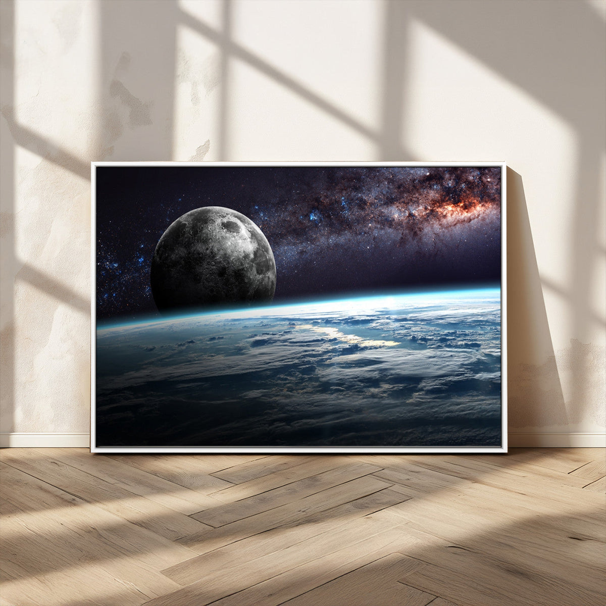 Space and Planet Canvas Print