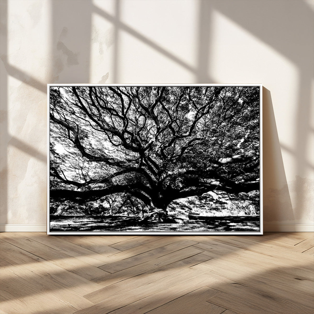 Mighty Angel Oak Wall Art | Angel Oak Tree Art Print