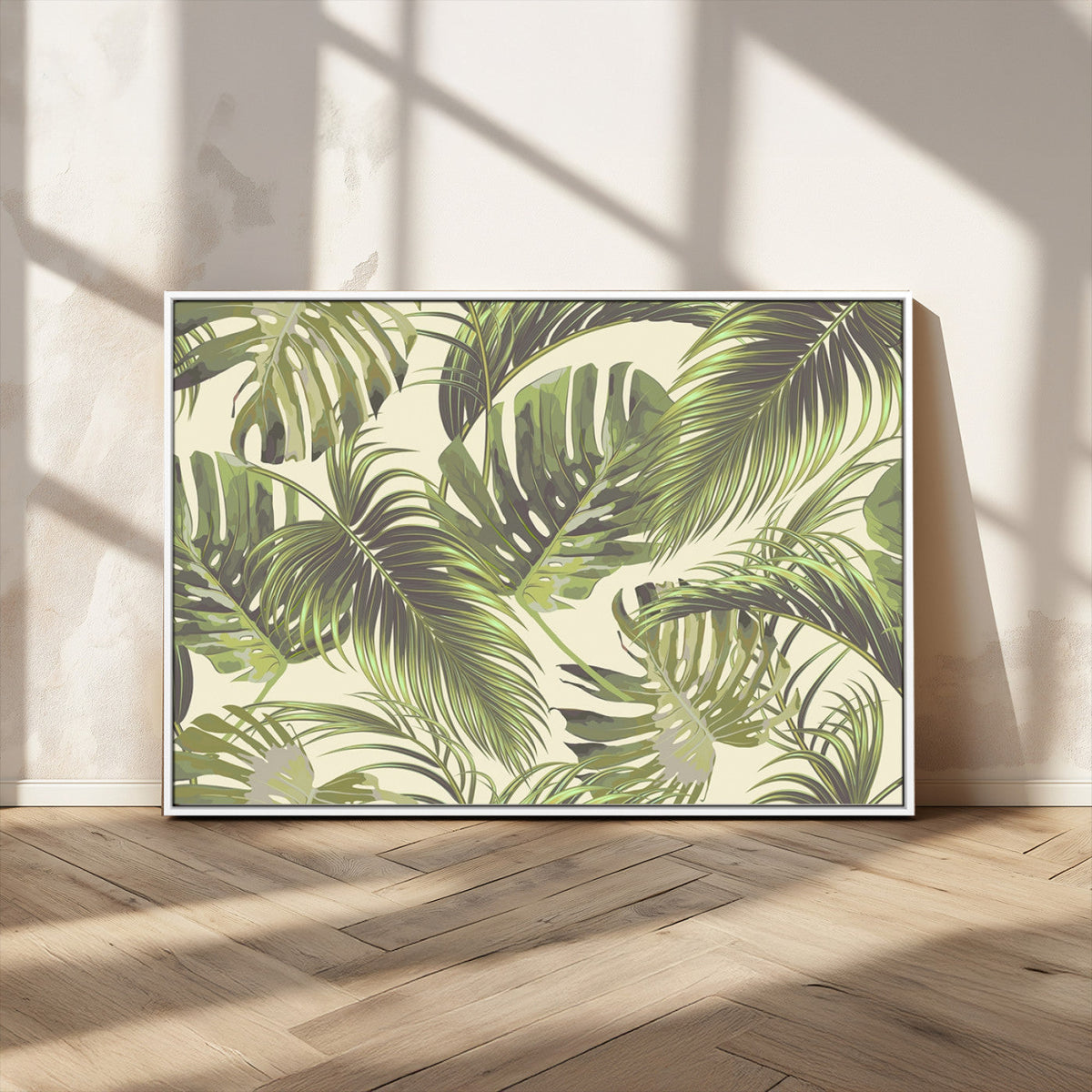 Palm Leaves Canvas Print