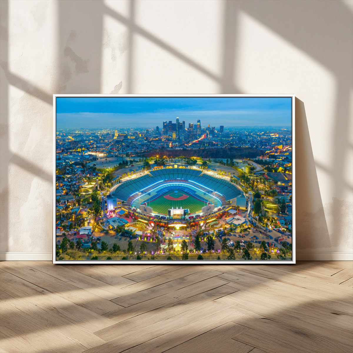 Los Angeles Dodgers Wall Art Canvas, Dodger Stadium Wall Art
