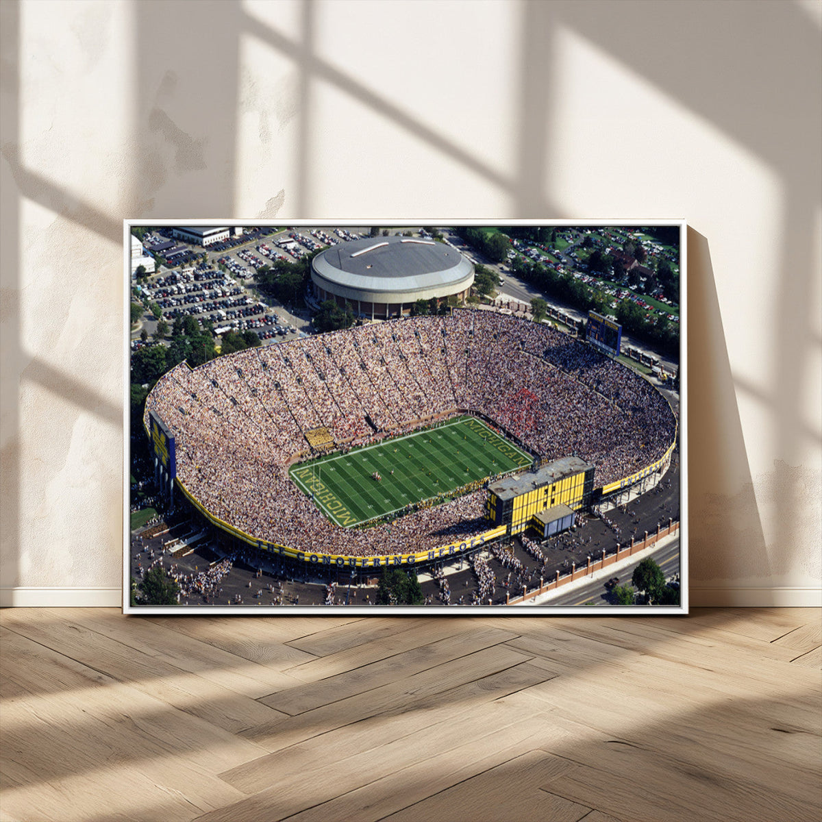 Michigan Wolverines Football Team Print - Ann Arbor Michigan
