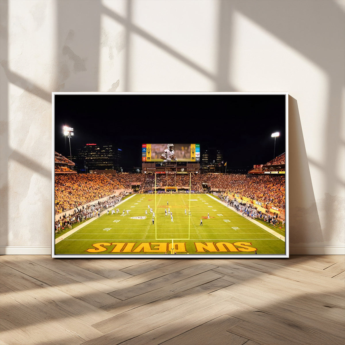ASU Sun Devils Football Team Print - Phoenix Mountain
