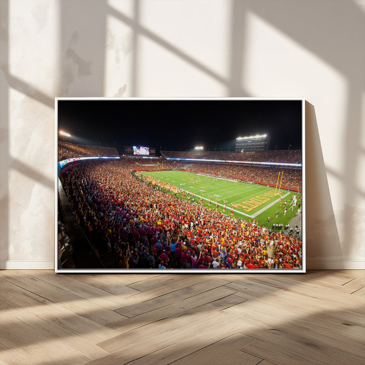 Iowa State University Cyclones Canvas Print, Football Team