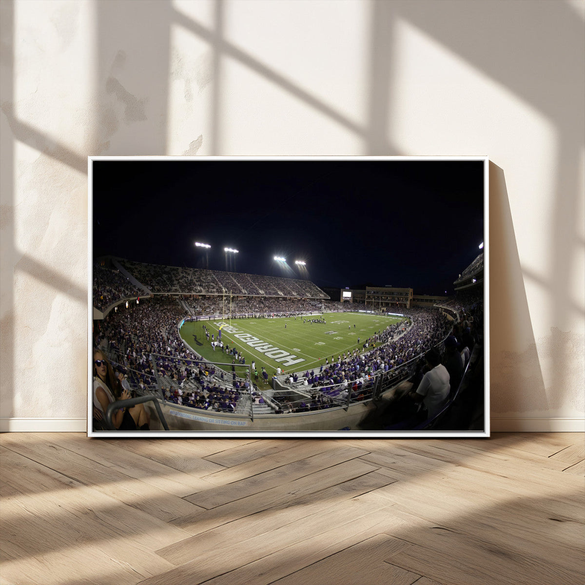 TCU Horned Frogs Football Team Print - Fort Worth Amon G.