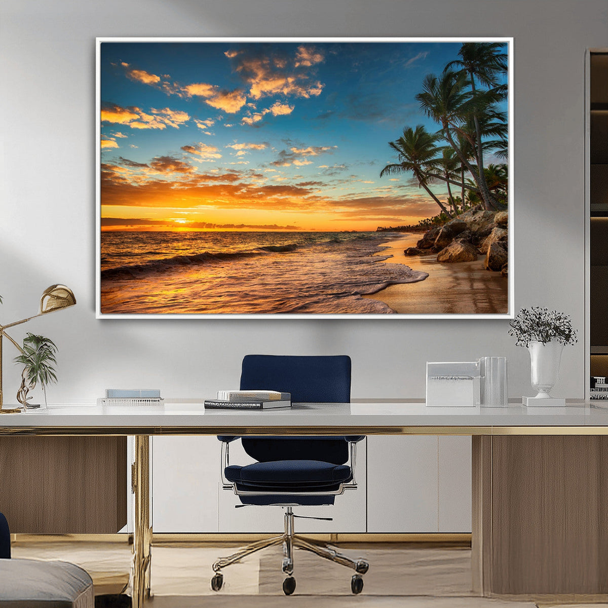 Sunset Wall Art Canvas Print