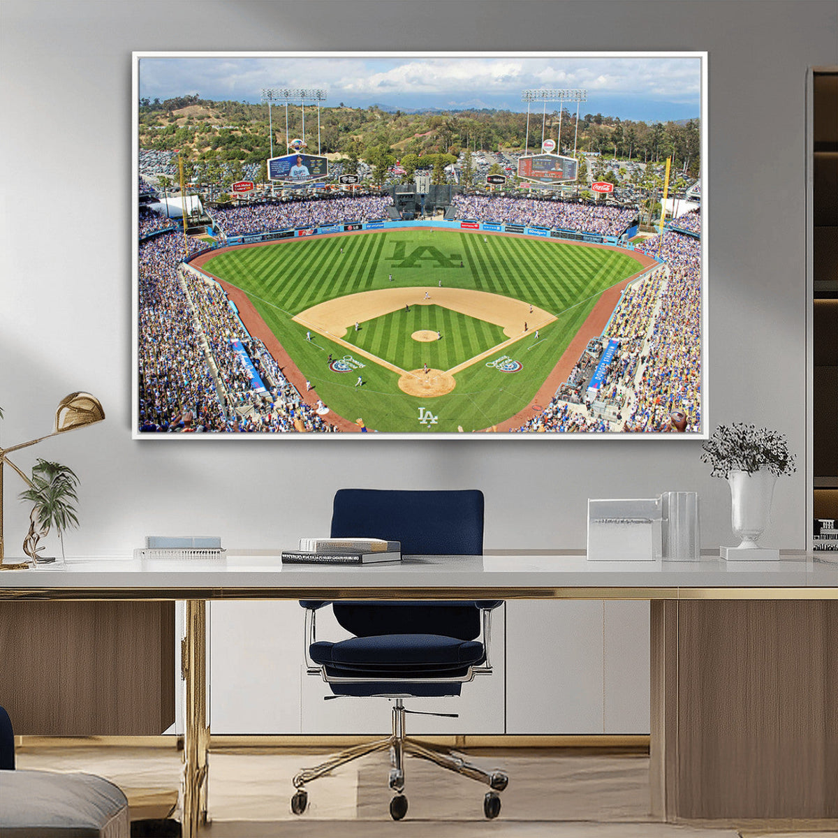 Citi Field Wall Art Print | 3-Panel New York Mets Baseball