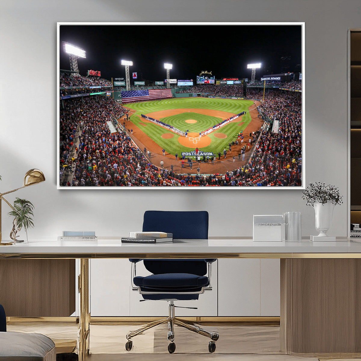 Fenway Park Wall Art Canvas Print | Large Baseball Stadium