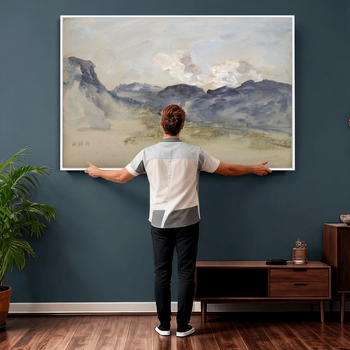 Alps Hercules Brabazon Brabazon Abstract Wall Art Canvas
