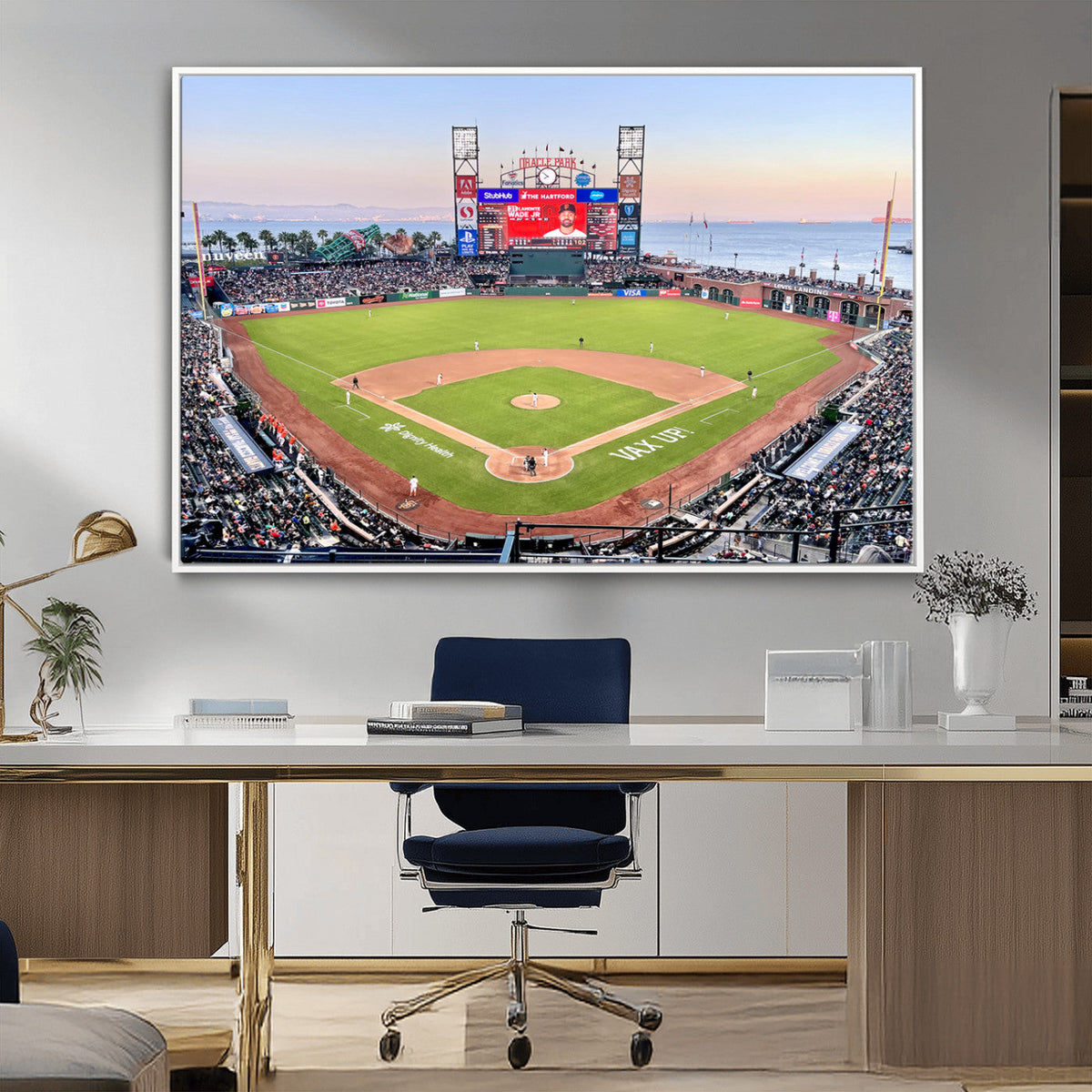 San Francisco Giants Baseball Team Print - Oracle Park