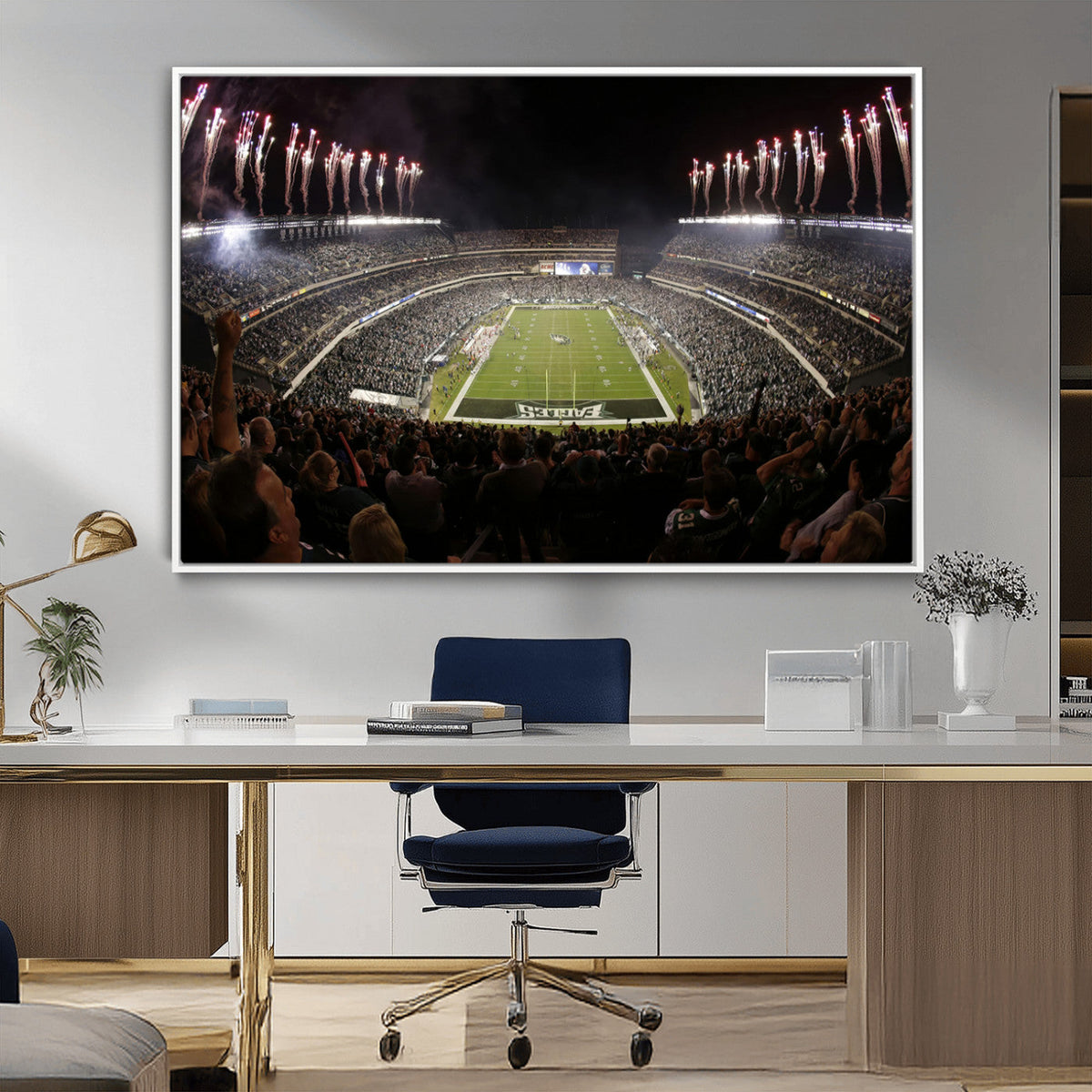 Eagles Field Stadium Wall Art - Philadelphia Eagles Football