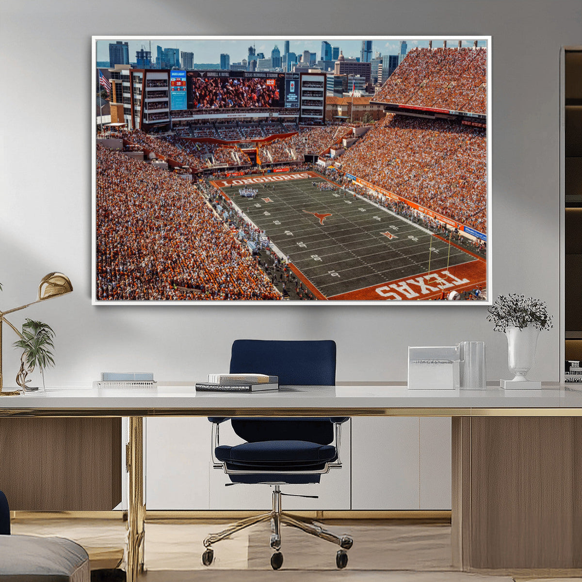 University of Texas Longhorns Football Team Print - Austin