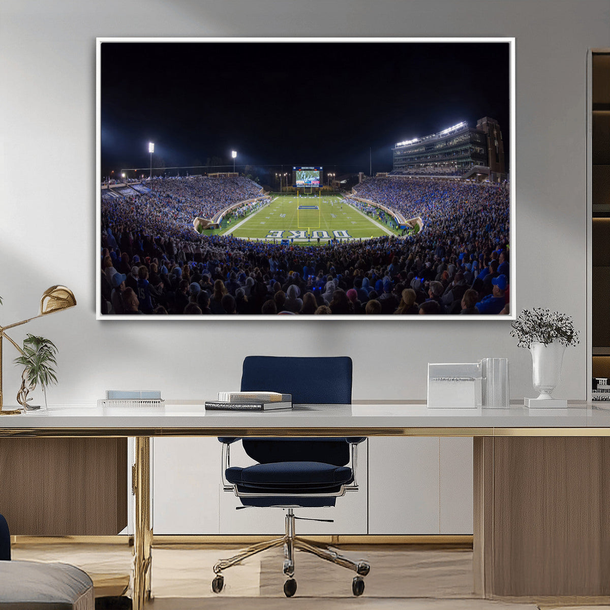 Duke University Blue Devils Football Team Print - Durham