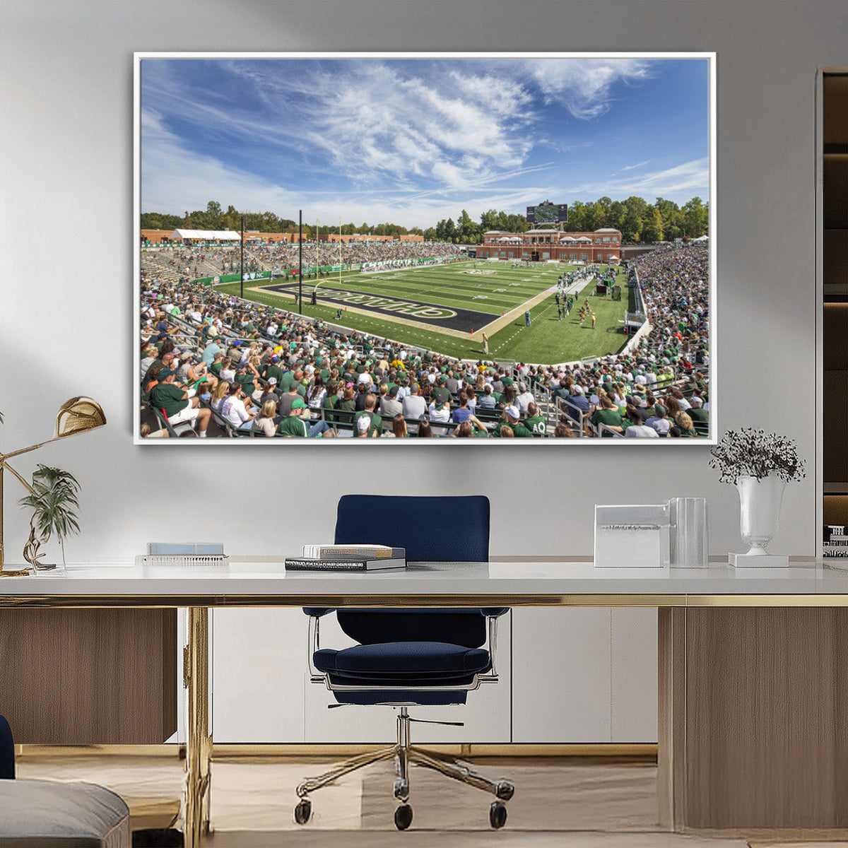 University of Charlotte 49ers Football Team Print -