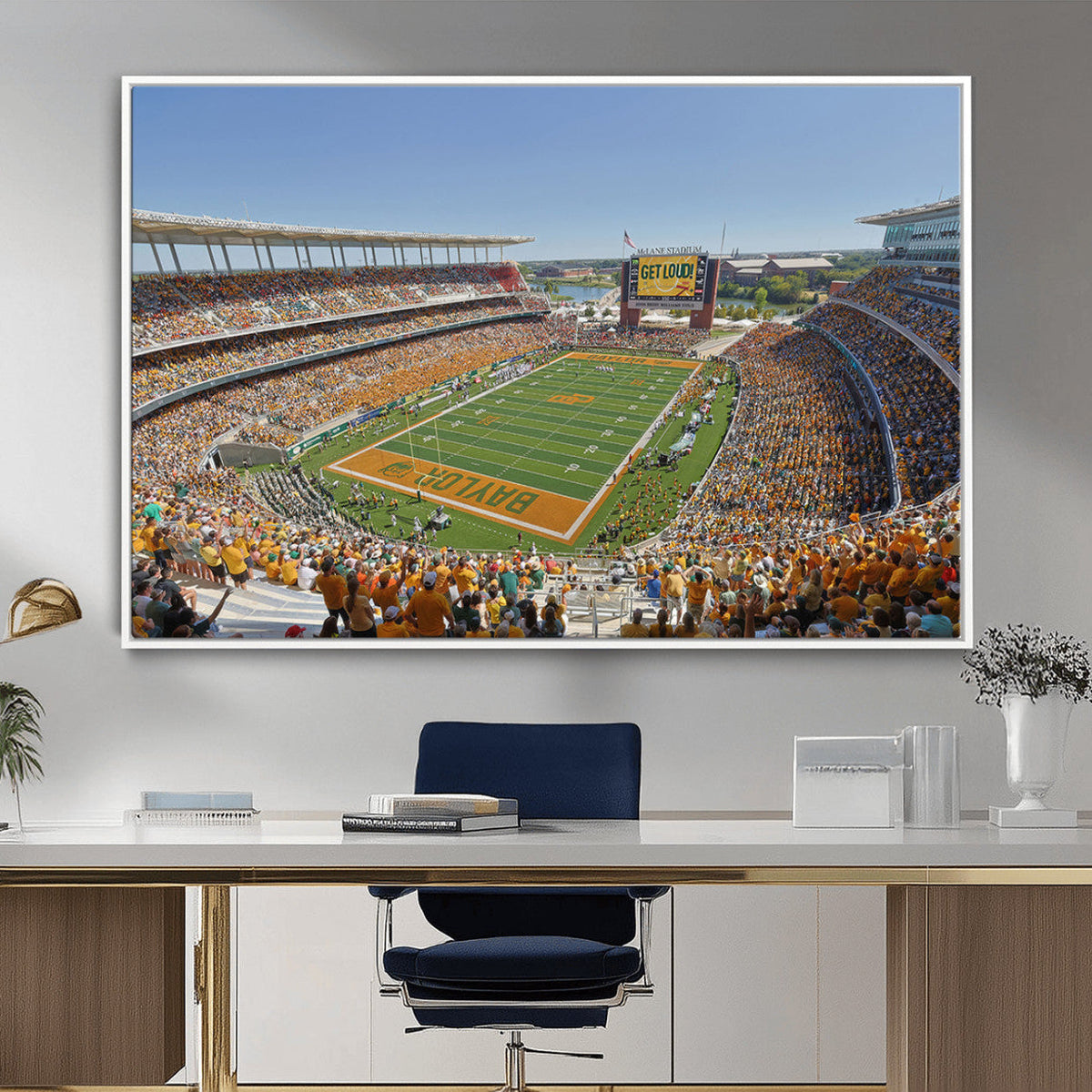 Baylor University Bears Football Team Print - Waco McLane