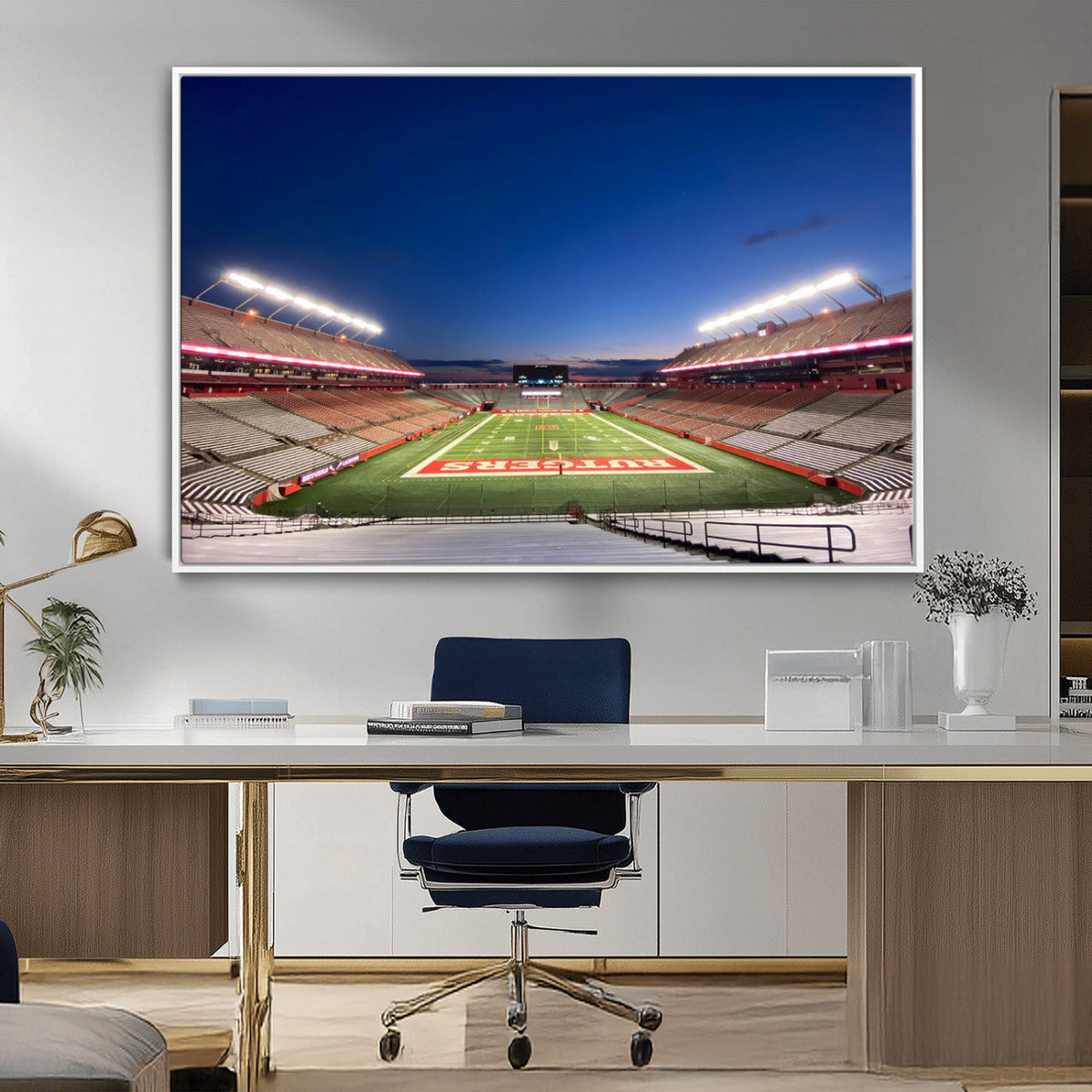 Rutgers Scarlet Knights Football Team Print - Piscataway SHI